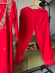 Anushka Handwork Bustier With Dupatta Dress