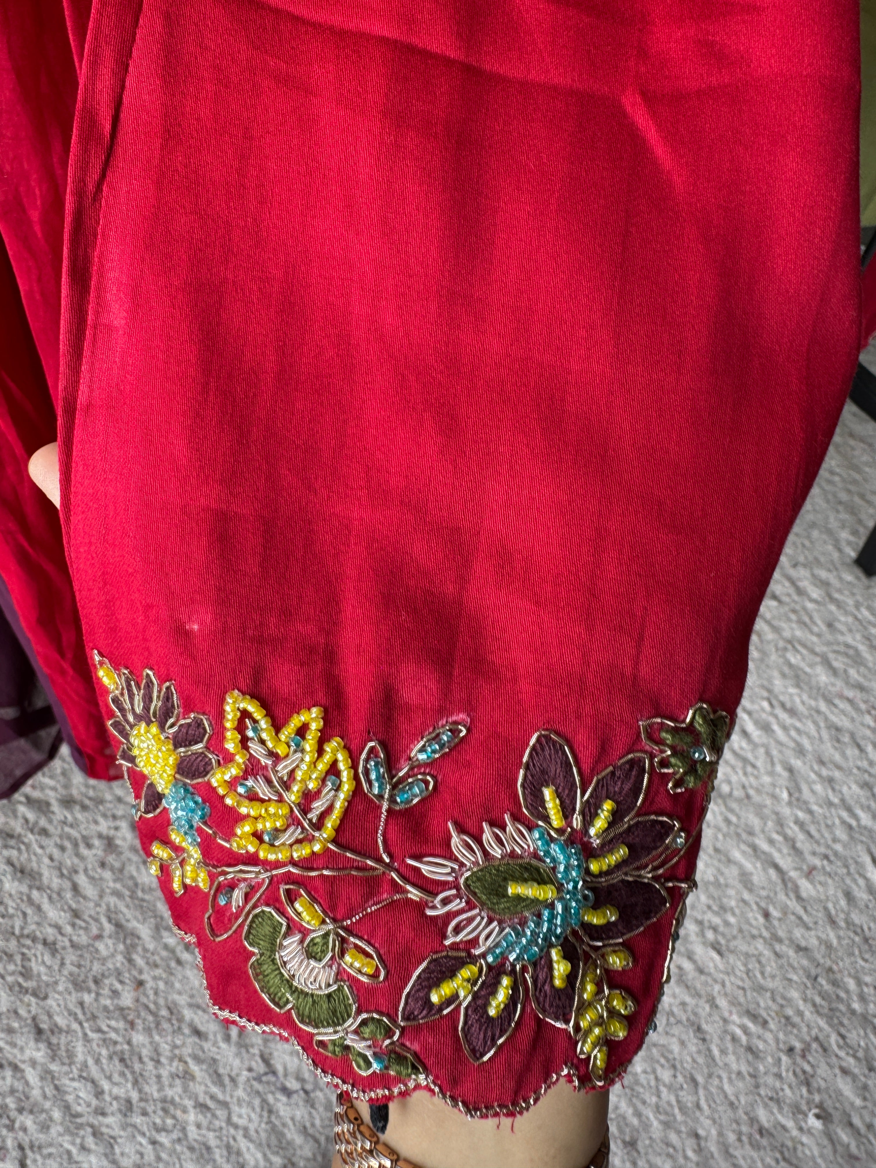 Shagun Gotapatti With Handwork Dress