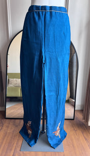 Kanak Multi Colour Handwork Dress- Blue