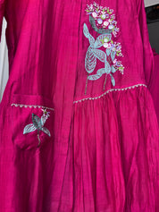 Kiki Handwork Mul Chanderi Coord Set
