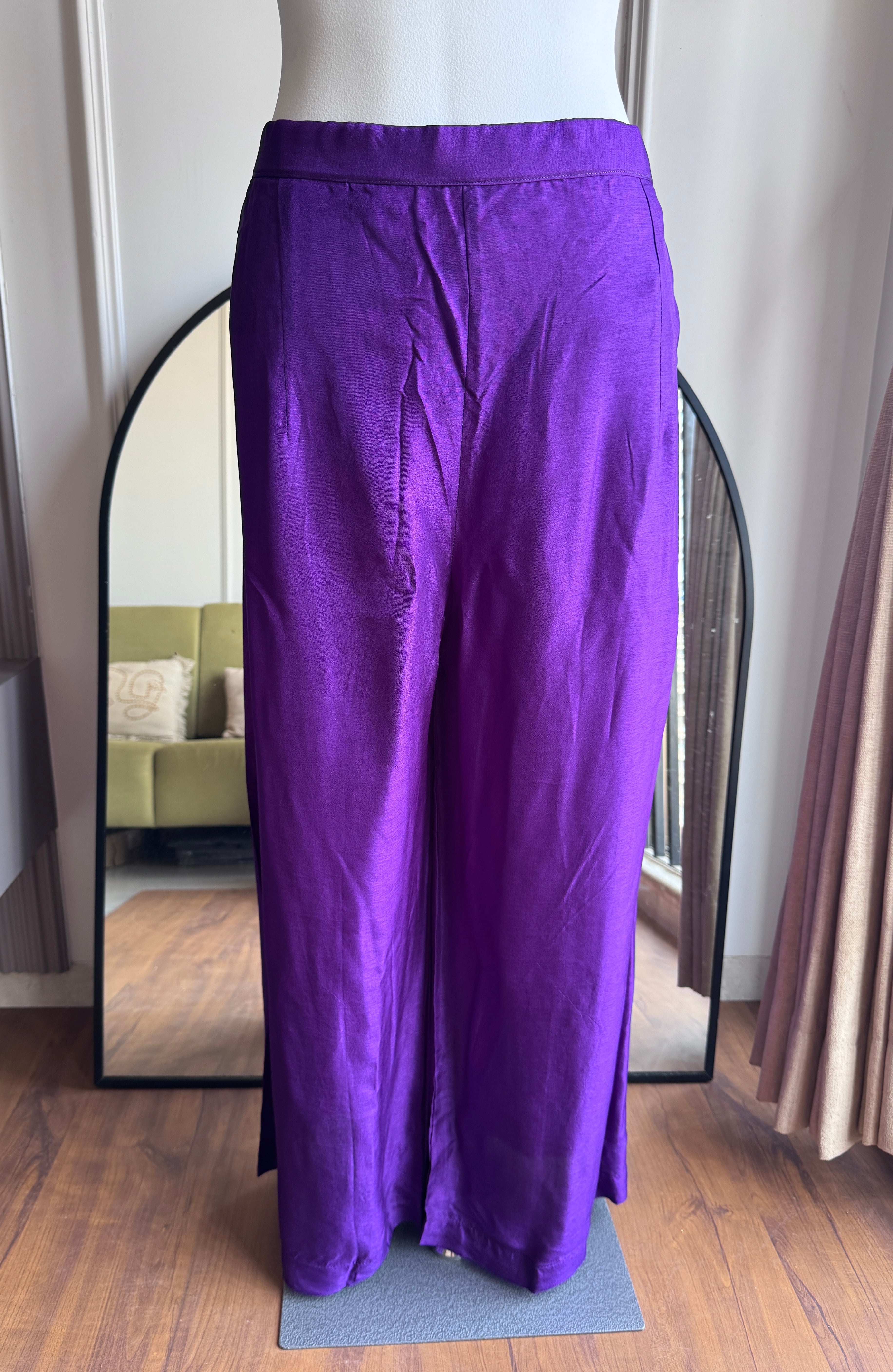 Swara Handwork Dress- Purple