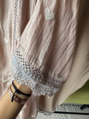 Ayushi Mul Chanderi  Embroided Coord Set