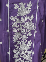 Neelam Cotton Embroided Drees