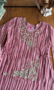 Chandni Hand Work Coords- Pink