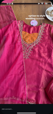 Duresha Tissue Shimmer Dress