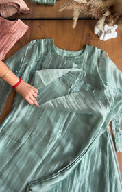 Nisha Handwork Coords- Mint Green