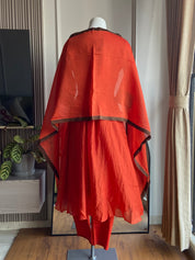 Arohi Tassel And Kaudi Latkan Dress- Red