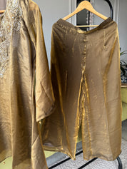 Harshi Glass Tissue Handwork Coord Set