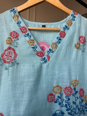 Sheenam Flower Embroided Dress