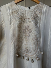 Prapti Tissue Zari Work Dress