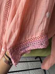Ayushi Mul Chanderi  Embroided Coord Set