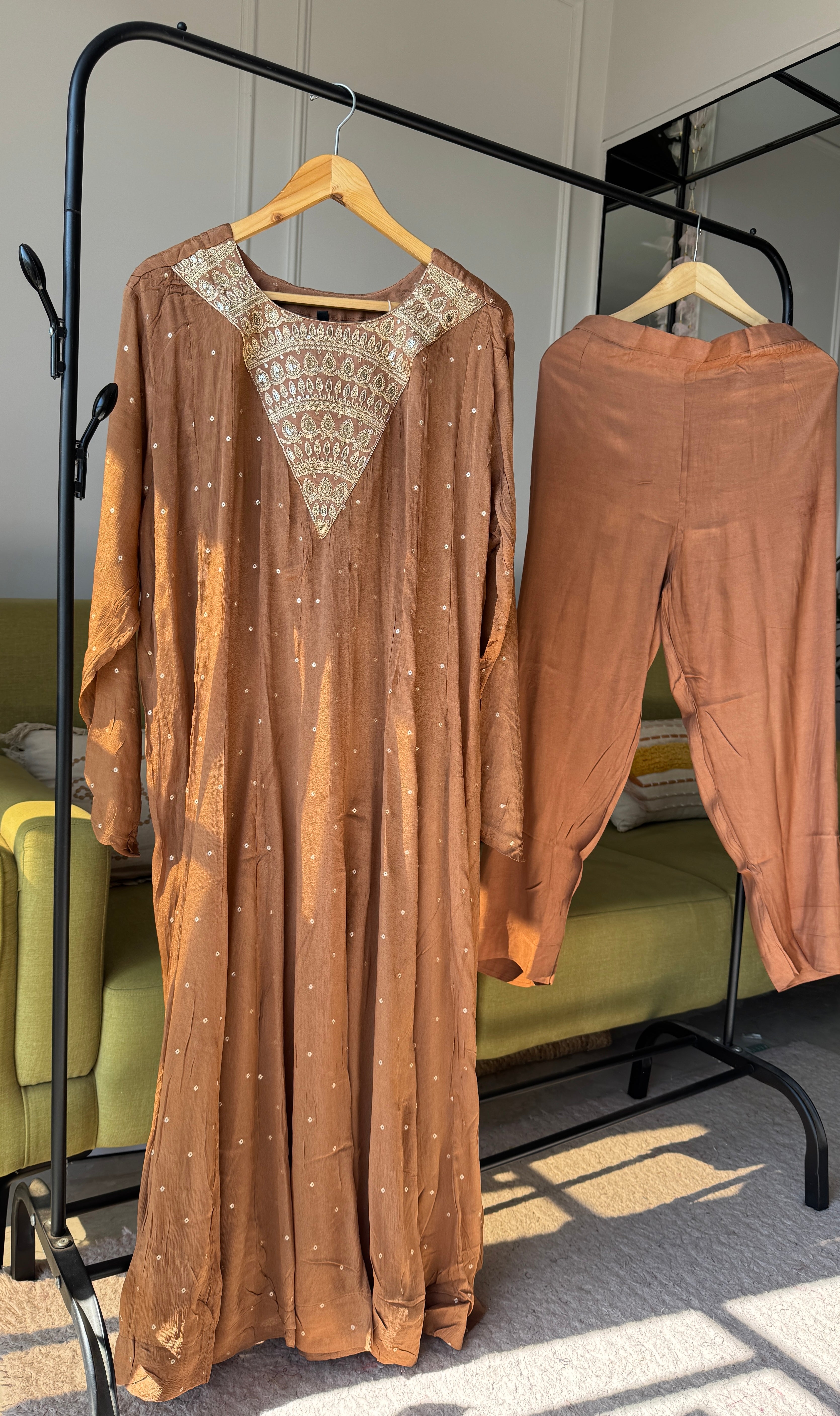 Bhakti Mashin Embroided Dress