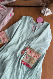 Shrishti Anarkali dress- Powder Blue