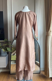 Rekha gotta patti and patch work (Chiku colour )