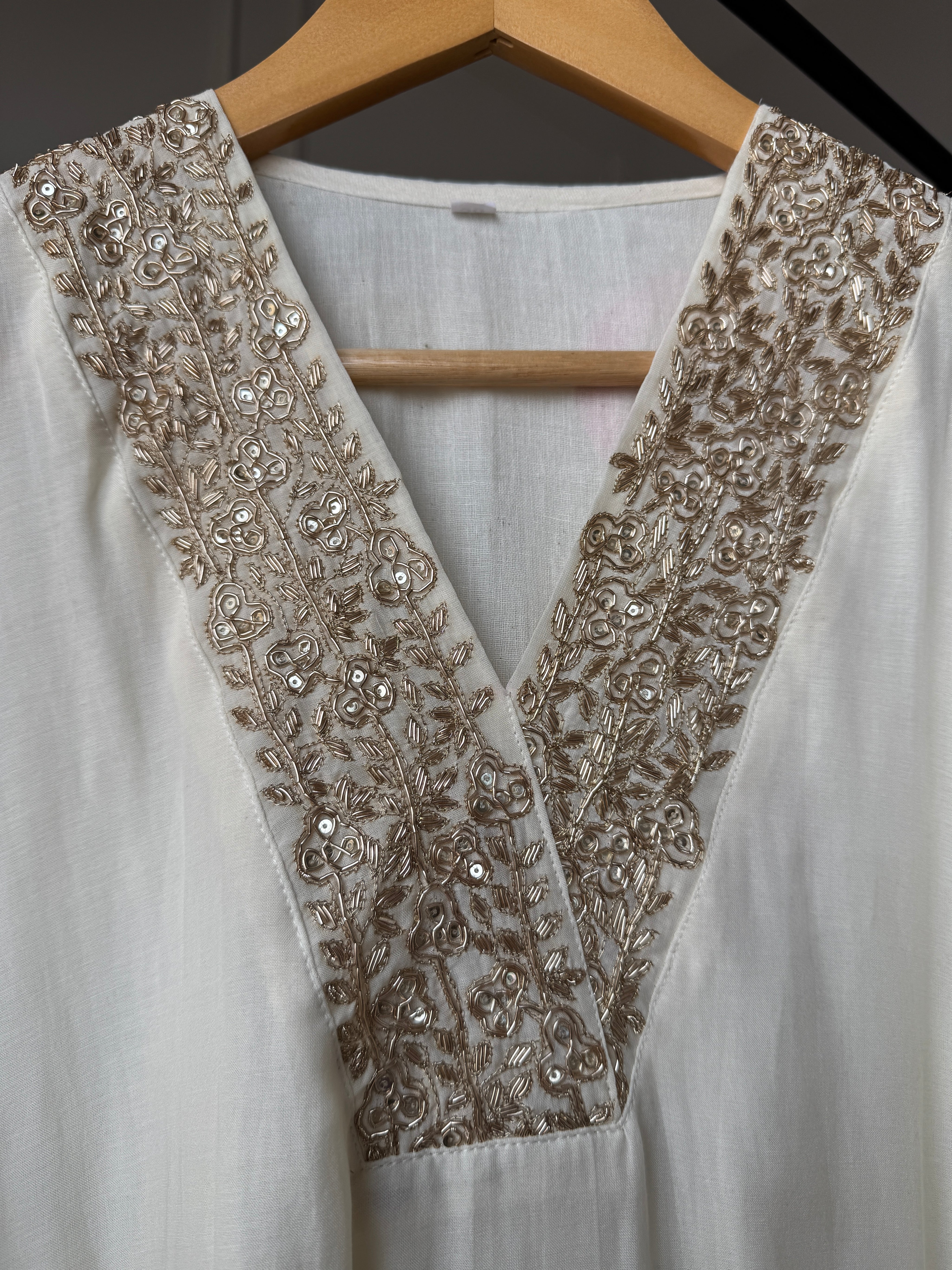 Tulsi Zari Work Anarkali Dress