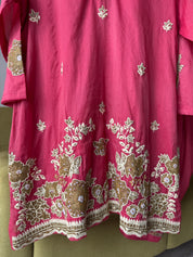 Swati Mul Chanderi Farshi Pants Dress