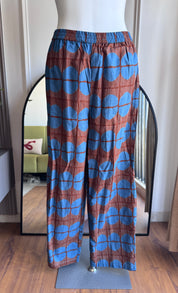 Ravina Abstract Cotton Coords - Blue