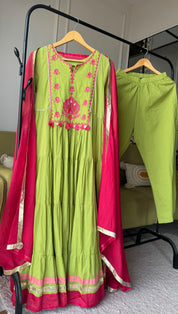 Avni Boho Style Cotton Anarkali