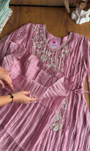 Chandni Hand Work Coords- Pink