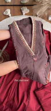 Kajal V Neck Pocket Dress