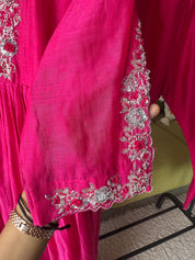 Pralambika Designer neck anarkali dress