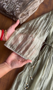 Chandni Hand Work Coords- Pastel Green