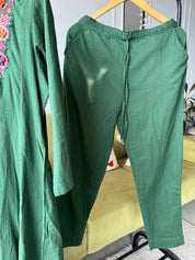 Shobha French Knot Cotton Dress