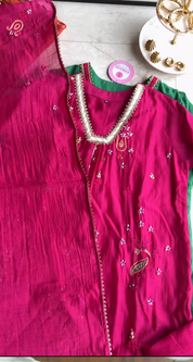 Tejaswini Box Neck Dress
