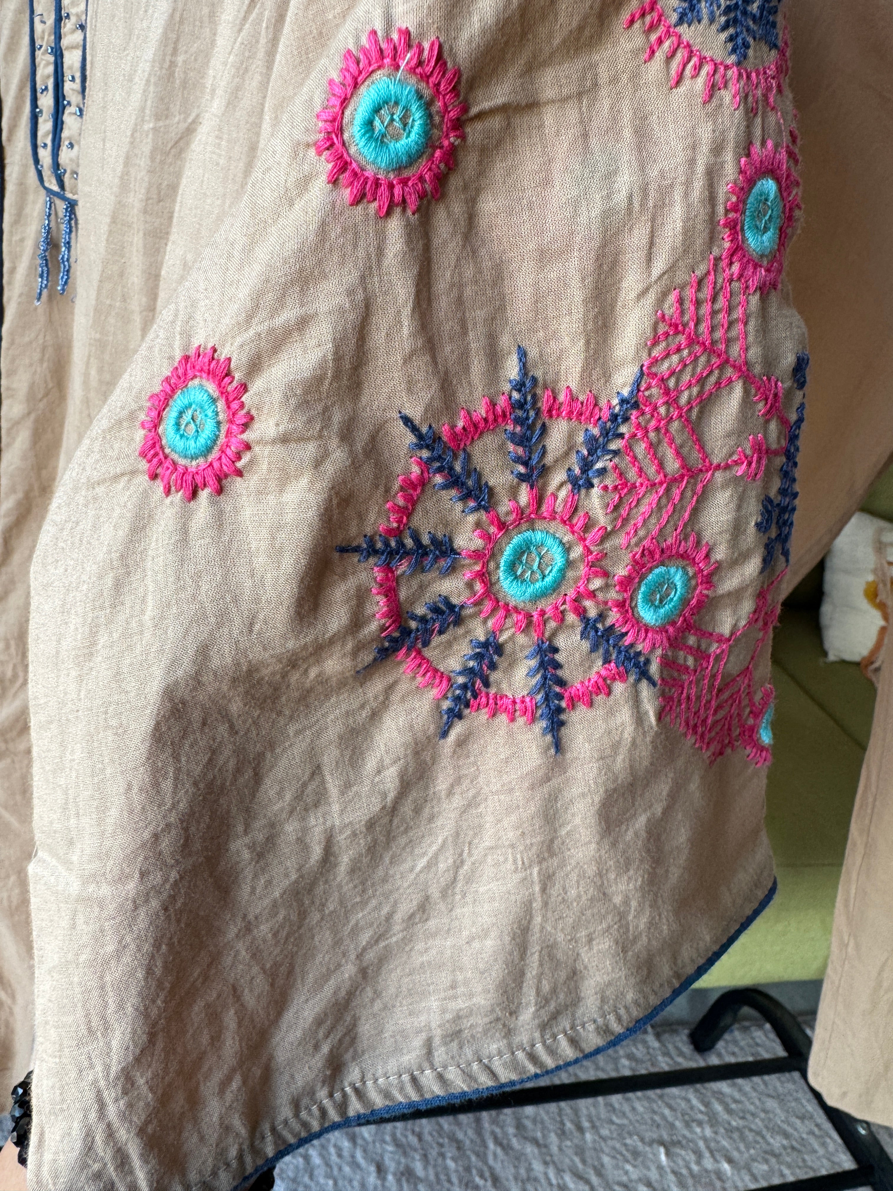 Surbi Embroided Cotton 2Pc Set