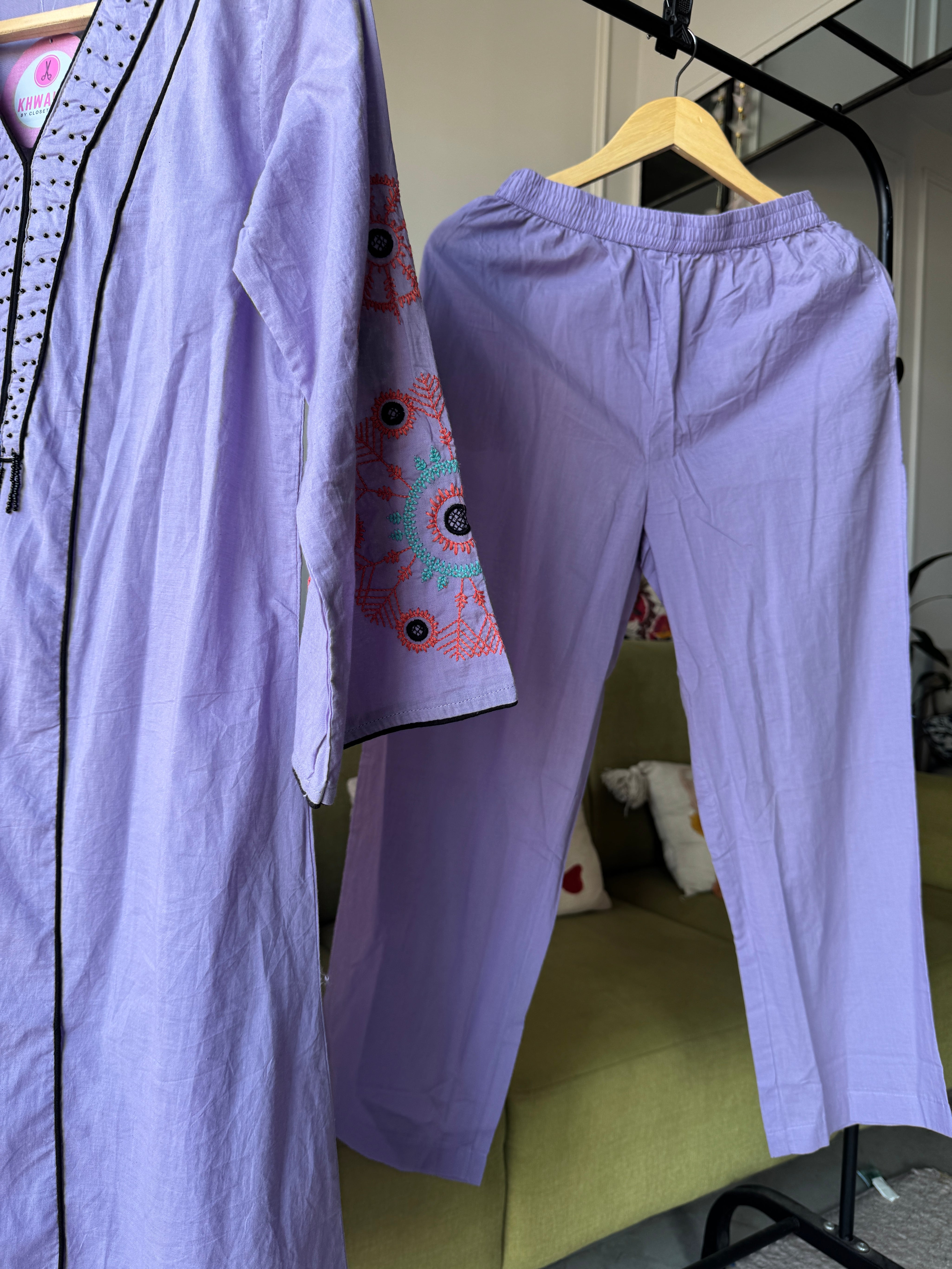 Surbi Embroided Cotton 2Pc Set