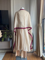 Arohi Tassel And Kaudi Latkan Dress- Ivory