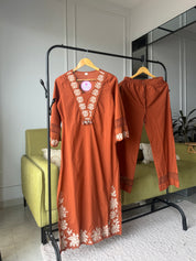 Monika Flower Embroided Dress