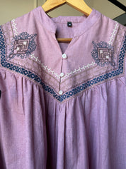 Neha Embroided Khadi Cotton Coord Set