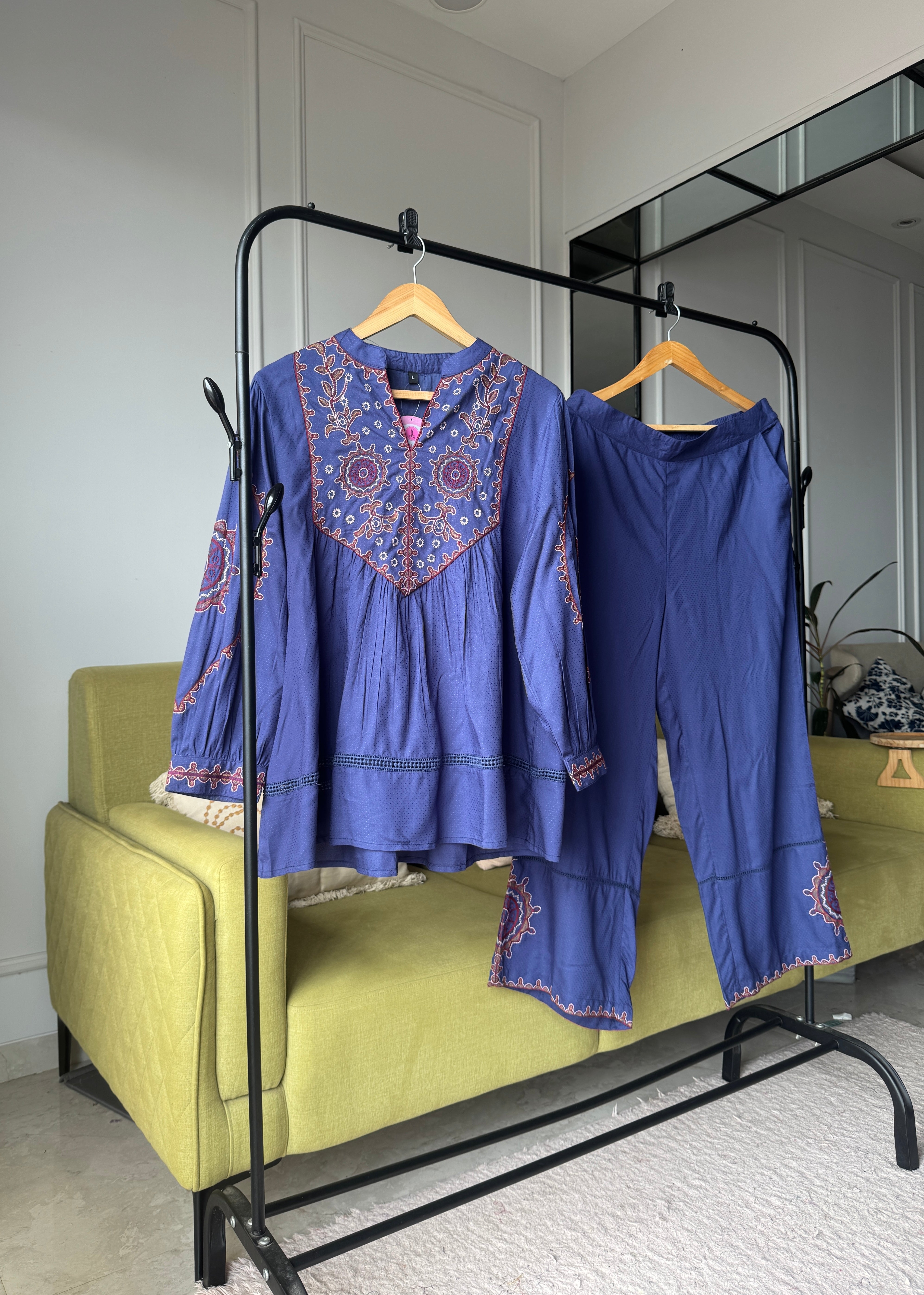 Madhavi Embroided Coord Set
