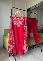 Varsha Mul Chanderi Embroided Dress
