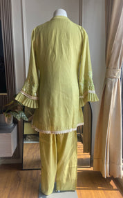 Nikita  thread work coord set (light green )
