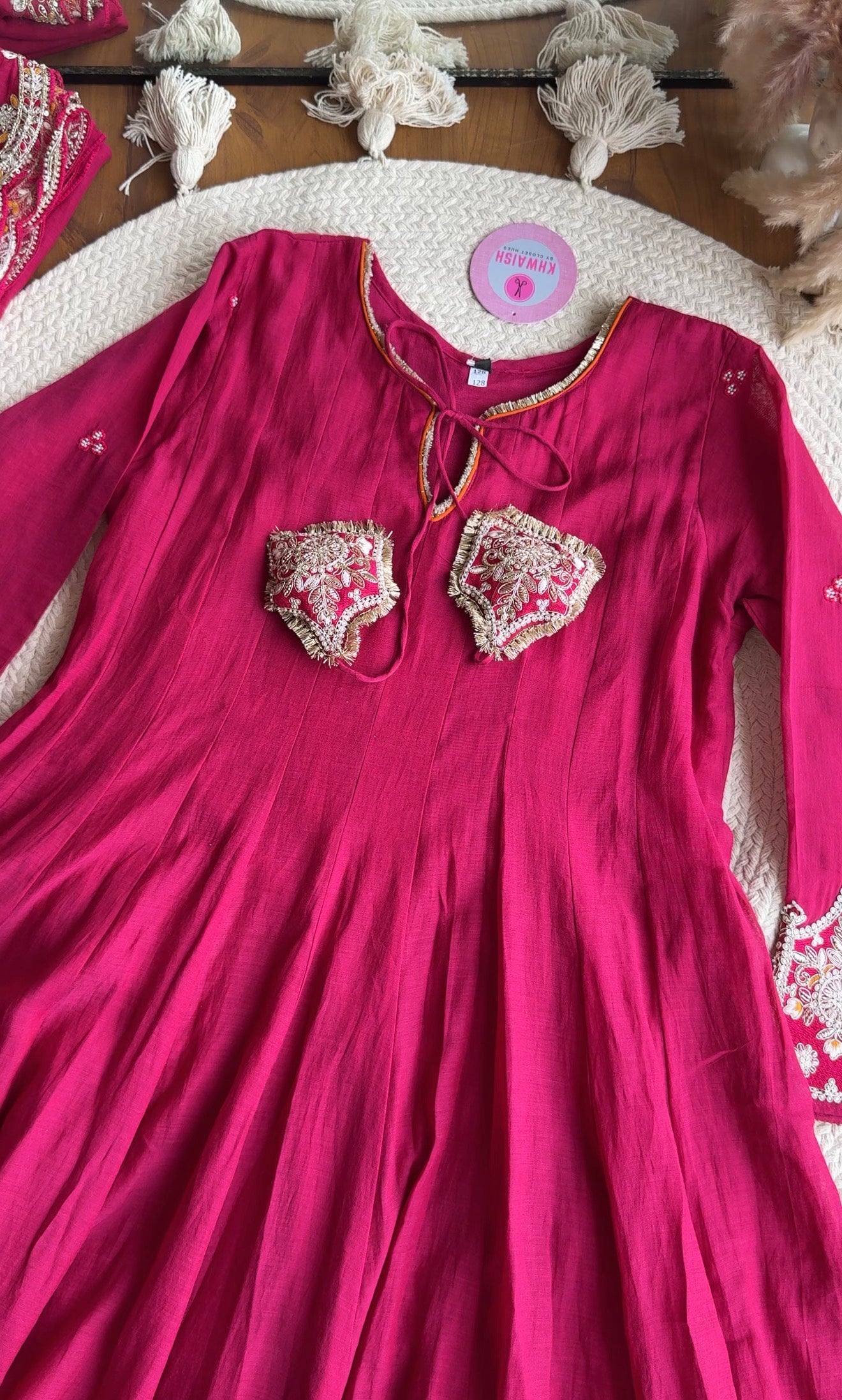 Priyanka Anarkali dress- Pink