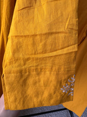 Harshi Mul Cotton Zari Work Dress