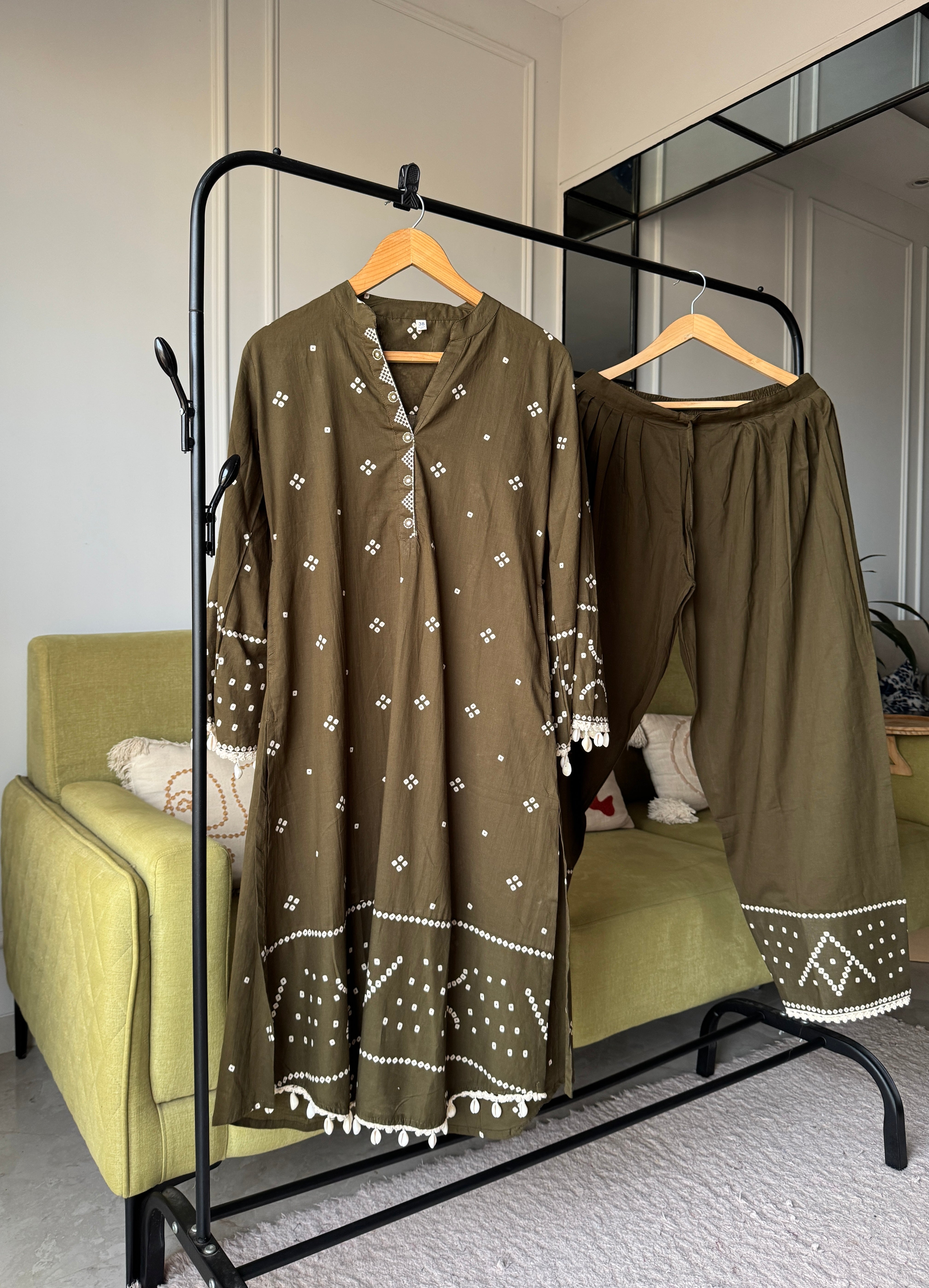 Geeta Farshi Pant Cotton Dress