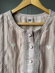 Ayushi Mul Chanderi  Embroided Coord Set