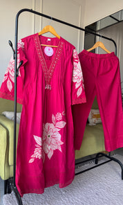 Aakriti Embroided Cotton Dress