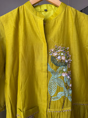 Kiki Handwork Mul Chanderi Coord Set