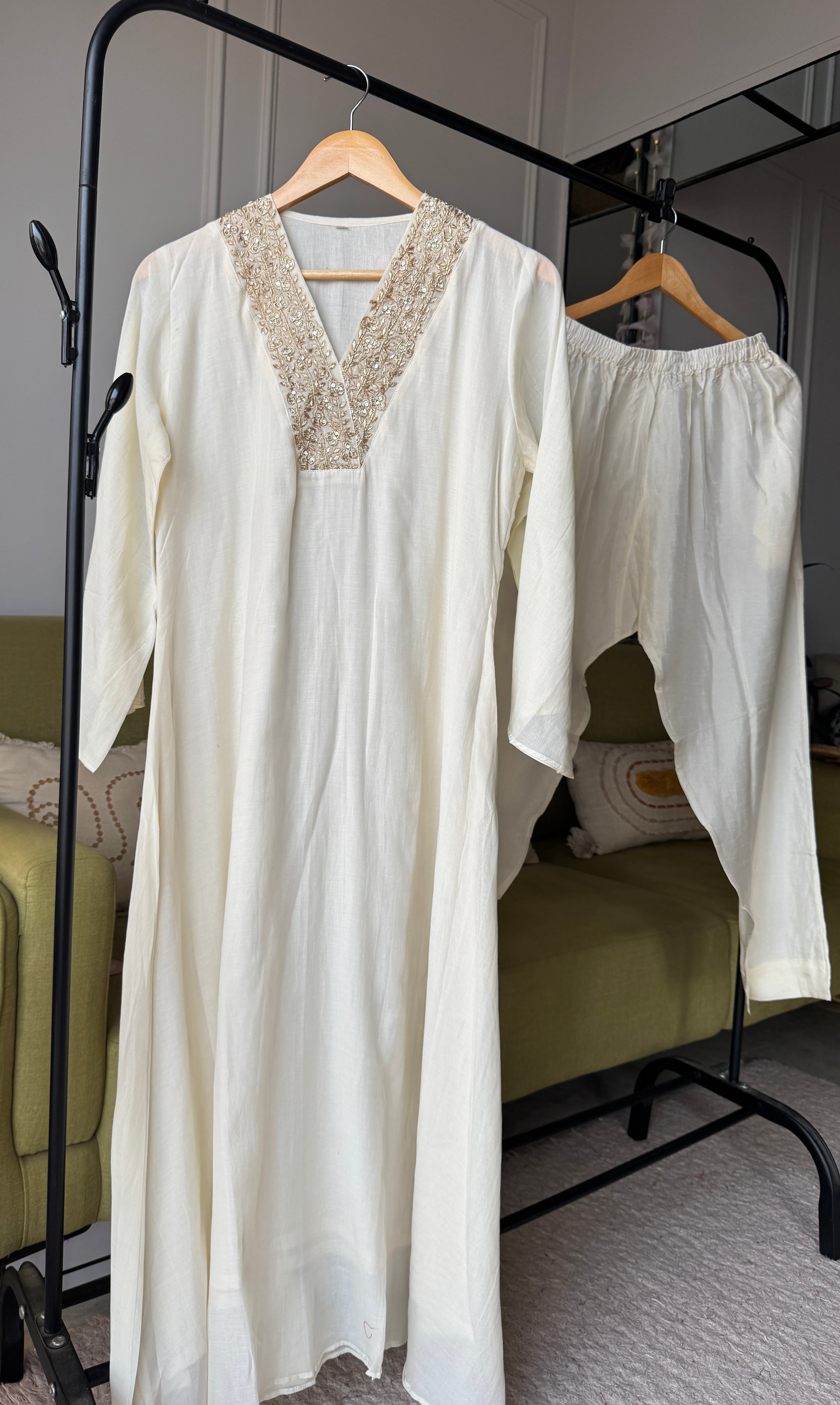 Tulsi Zari Work Anarkali Dress