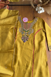 Sanjana Handwzardoshi Dress- Yelllow