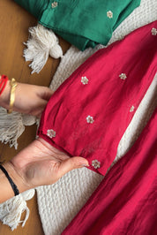 Meera Handwork Suit Set - Red