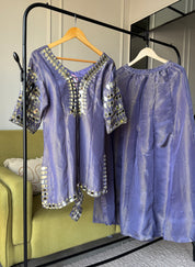 Disha Mirror Work Criss Cross Dress