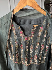 Vartika Mul Chanderi Handwork Dress