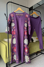 Bhavana Mul Chanderi Patchwork Dress