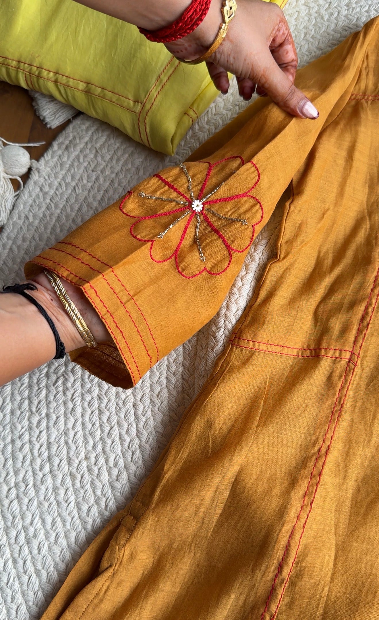 Samiksha Mul Chanderi Dress-