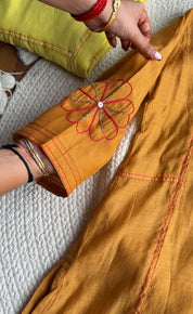 Samiksha Mul Chanderi Dress-